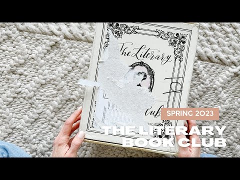 The Literary Book Club Unboxing Spring 2023