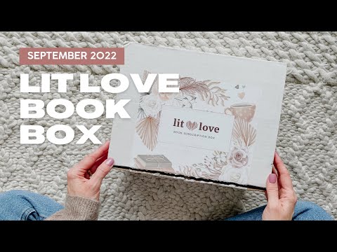 Lit Love Book Box Unboxing September 2022