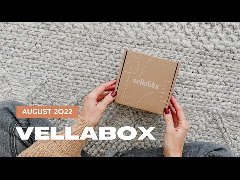 Vellabox Unboxing August 2022