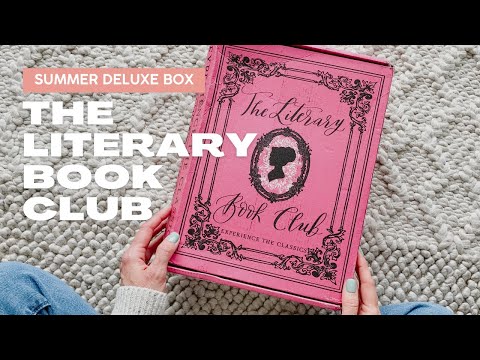 The Literary Book Club Unboxing: Limited Edition Deluxe Summer Box