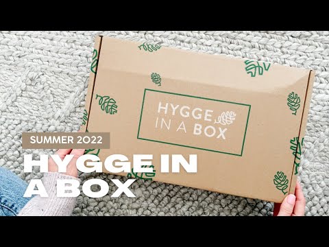 Hygge in a Box Unboxing Summer 2022