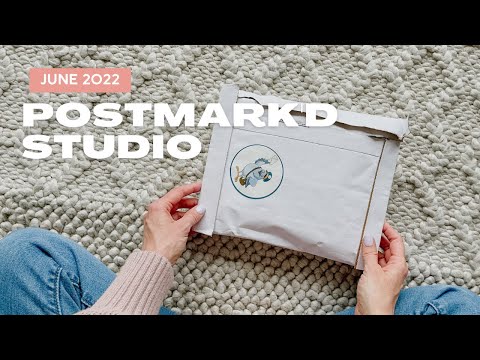 Postmark'd Studio Unboxing June 2022