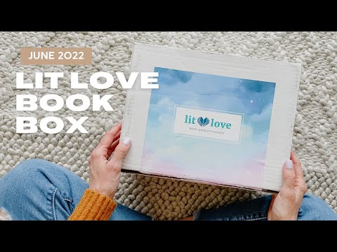 Lit Love Book Box Unboxing June 2022