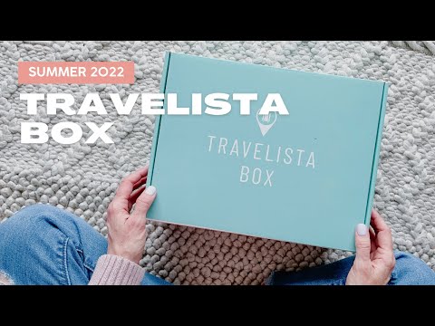 Travelista Box Unboxing Summer 2022