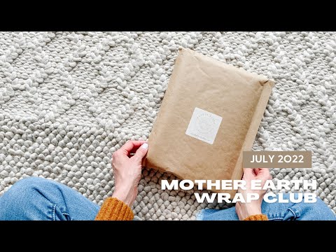 Mother Earth Wrap Club Unboxing July 2022